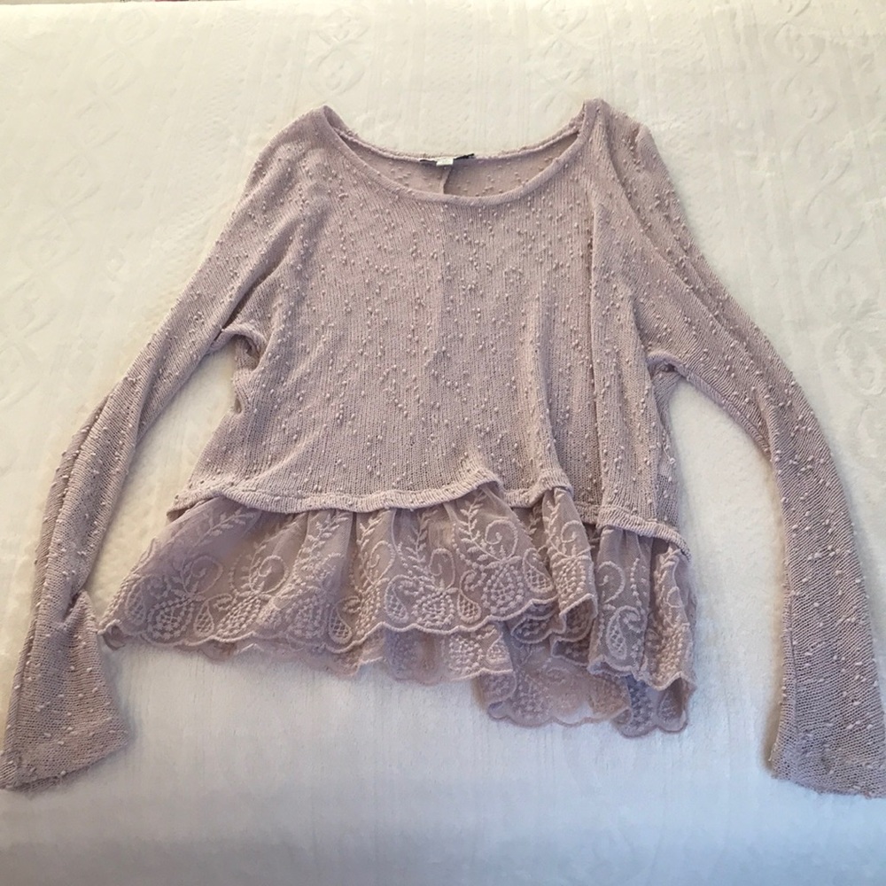 Pink Long Sleeve Shirt